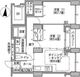 東雲キャナルコートCODAN 14-402 間取り図