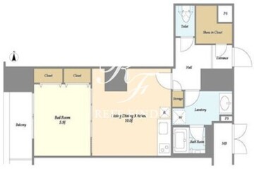 グランハイツ高田馬場 827 間取り図