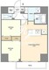 クラリティア西日暮里 1202 間取り図