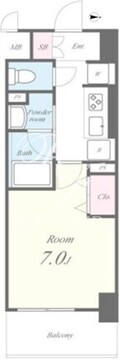 カサ・フェリーチェ 203 間取り図