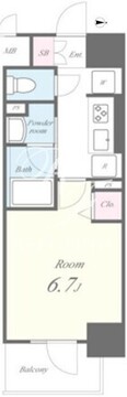 カサ・フェリーチェ 204 間取り図