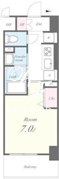 カサ・フェリーチェ 402 間取り図