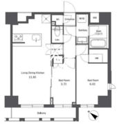 コンフォリア台東根岸 309 間取り図
