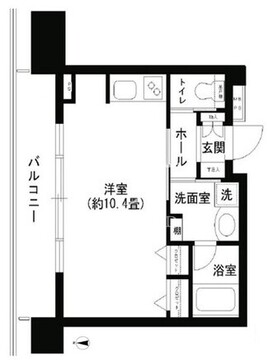 クリオ文京小石川 208 間取り図