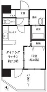 HF西新宿レジデンスイースト 203 間取り図