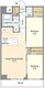 ラドゥセール志茂 403 間取り図