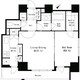 パークタワー芝浦ベイワードアーバンウイング 1901 間取り図