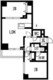 トラディス錦糸町 304 間取り図