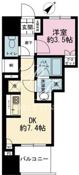 ザ・ライオンズミレス蔵前 905 間取り図