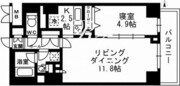 パークフラッツ学芸大学 307 間取り図