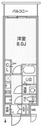 ディームス東陽町2 905 間取り図