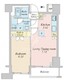 プラウドフラット神楽坂2 809 間取り図