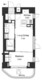 プライムアーバン麻布霞町 5002 間取り図