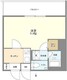 ミリアレジデンス赤坂 802 間取り図
