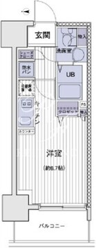 エスティメゾン大島 403 間取り図
