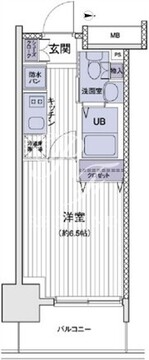 エスティメゾン大島 526 間取り図