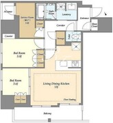 オアーゼ日暮里レジデンス 347 間取り図