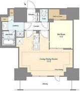 オアーゼ日暮里レジデンス 242 間取り図