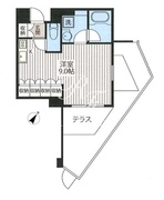 エスティメゾン北新宿 406 間取り図
