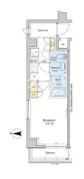 レジデンス高円寺 211 間取り図