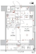 アルテシモクルセ 1203 間取り図