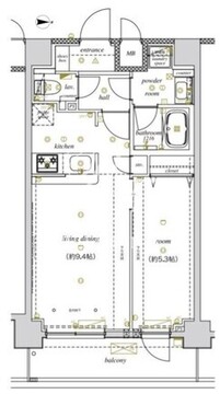 エル・グランジュテ本所吾妻橋 207 間取り図
