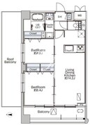 プロシード池上 709 間取り図