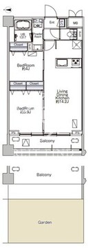 プロシード池上 109 間取り図