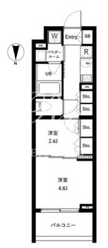 セジョリ高井戸 105 間取り図