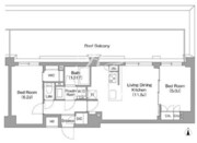 BPRレジデンス大島 503 間取り図