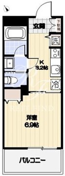 六本木グランドタワーレジデンス 514 間取り図