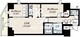 エスレジデンス駒沢大学駅前 1503 間取り図