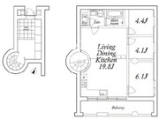 アスタルテ上原 103 間取り図 ?>
