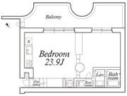 アスタルテ上原 105 間取り図 ?>