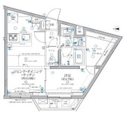 アリビス新江古田 207 間取り図 ?>
