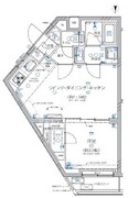 アリビス新江古田 107 間取り図 ?>