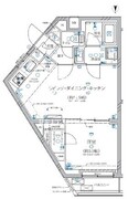 アリビス新江古田 208 間取り図 ?>