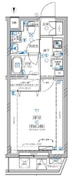 アリビス新江古田 112 間取り図