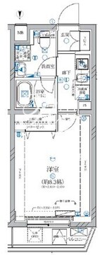 アリビス新江古田 213 間取り図