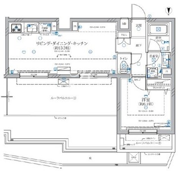 アリビス新江古田 310 間取り図