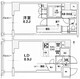 エスティメゾン王子 1505 間取り図