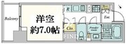 クレストコート中野 401 間取り図