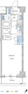ガリシア下丸子リバーサイド 216 間取り図