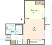 エスグランデ大森 201 間取り図 ?>