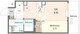 エスグランデ大森 405 間取り図
