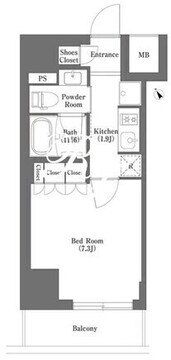 HF正光寺赤羽レジデンス 403 間取り図