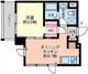 グローリオシェルト新宿山吹町 401 間取り図