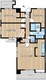 HF学芸大学レジデンス2 304 間取り図