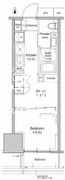 プラウドフラット四谷三丁目 903 間取り図