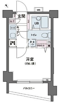 エコロジー都立大学レジデンス 515 間取り図